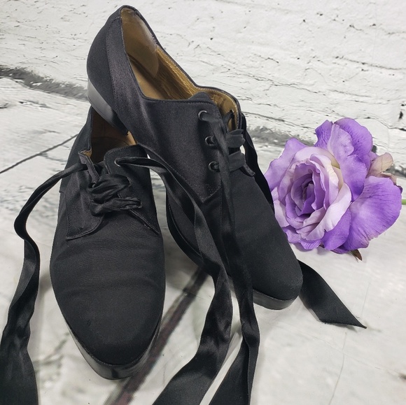 Yves Saint Laurent Shoes - Vintage Yves Saint Laurent Derby Shoes Restored 9